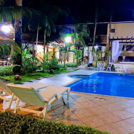 Pousada Recanto Dos Tangaras Juqueí Exterior foto